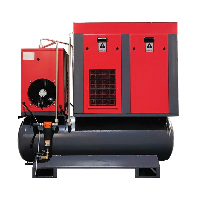 11KW Integrated 4-In-1 Fixed Speed Screw Air Compressor high quality