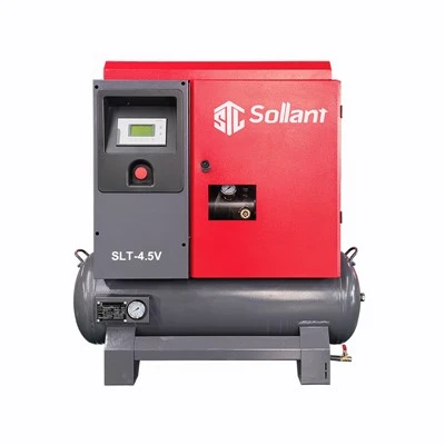4,5 kW enfasskruvluftkompressor